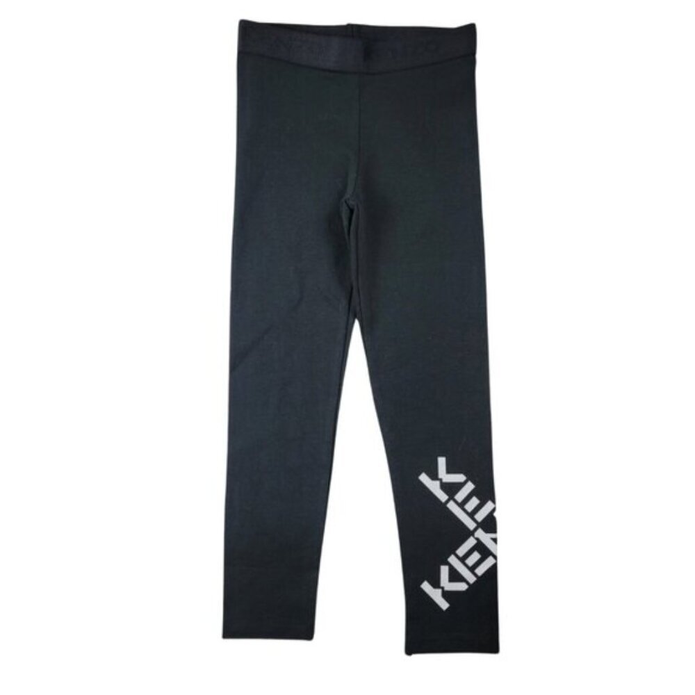 Kenzo Leggings Cross Logo Full Length Girls Size 6